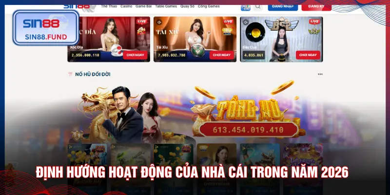 Định hướng hoạt động của nhà cái trong năm 2026